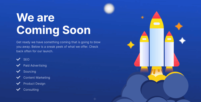 Już wkrótce Responsywne szablony Landing Page