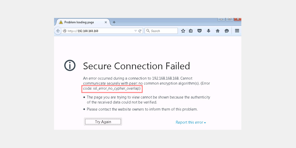 วิธีแก้ไขข้อผิดพลาด SSL_ERROR_NO_CYPHER_OVERLAP Firefox (4 วิธี) 3 SSL_ERROR_NO_CYPHER_OVERLAP Firefox Error