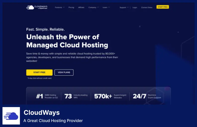 Cloudways — zarządzana platforma hostingowa w chmurze