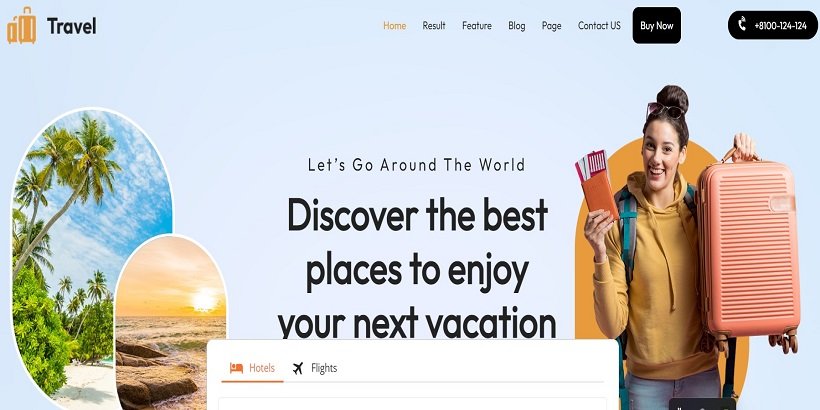 Traveller-Acente-En İyi-Ücretsiz-Mega-Menü-WordPress-Temaları
