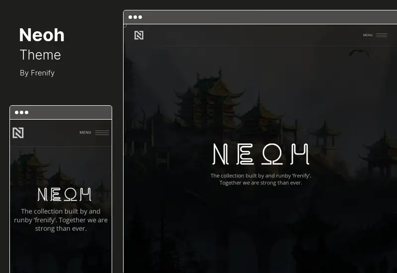 موضوع Neoh - سمة ووردبريس لمحفظة NFT
