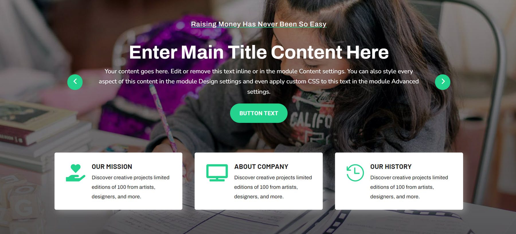 ไฮไลต์ผลิตภัณฑ์ Divi สุดยอด Divi Module UI Kit Slider 72