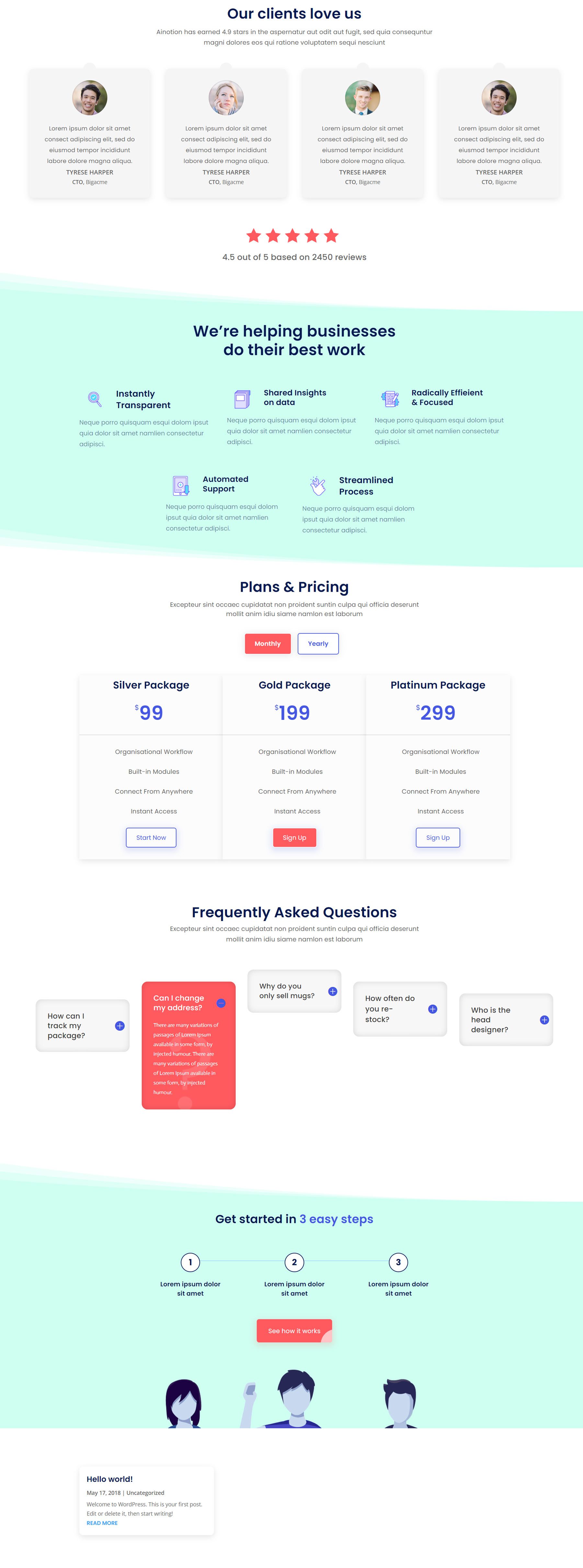 ไฮไลต์ผลิตภัณฑ์ Divi สุดยอดโมดูล Divi UI Kit Startup 2