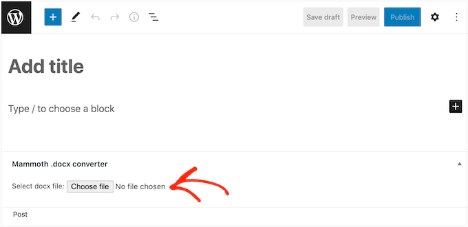 Google 문서를 WordPress로 가져오기 Importing a Google Doc into WordPress