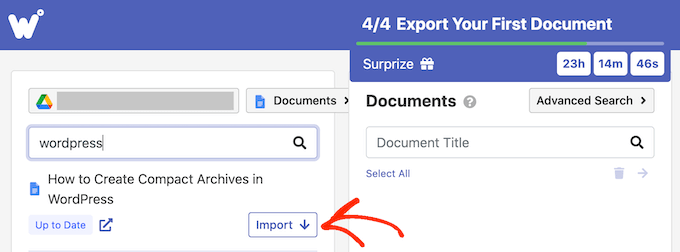 Wordable을 사용하여 Google 문서를 WordPress로 가져오기 Importing a Google document into WordPress using Wordable