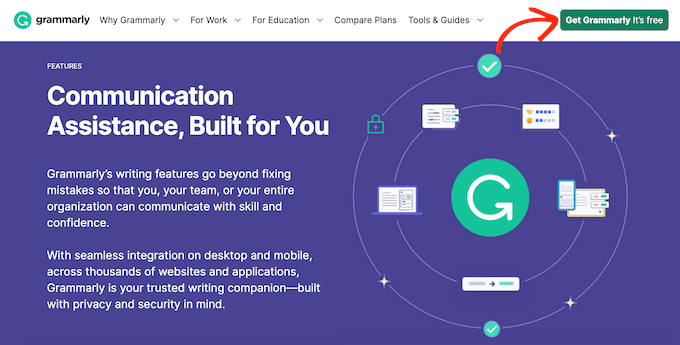 Grammarly 계정 등록 Registering for a Grammarly account