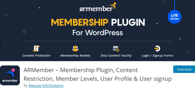 Complemento de membresía ARMember