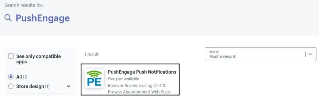 PushEngage Shopify powiadomienia push