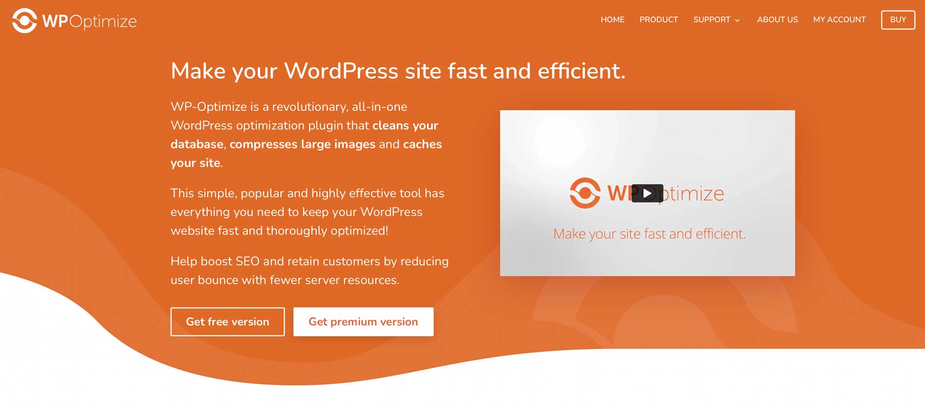 ปลั๊กอิน WP Optimize