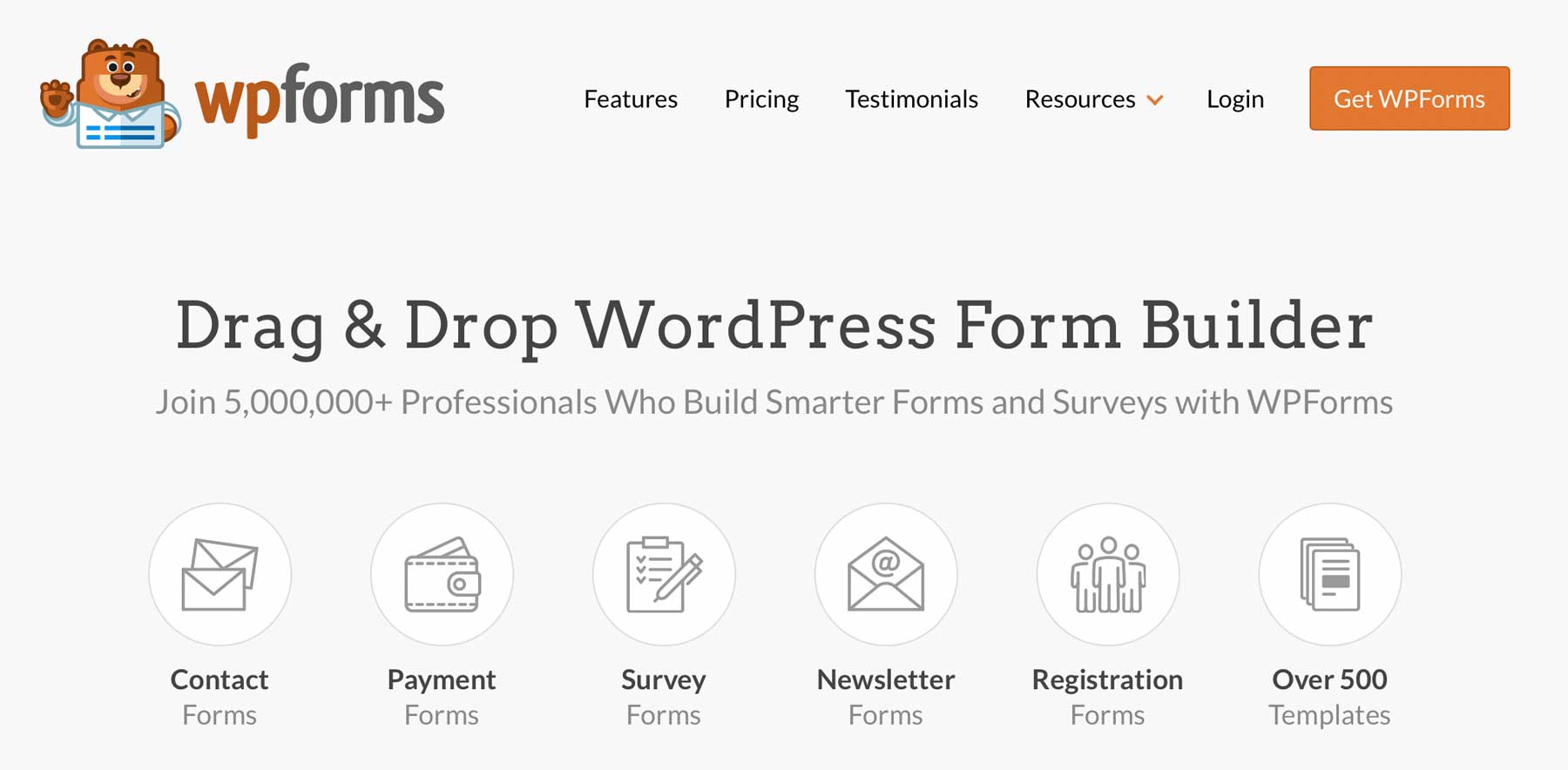 ปลั๊กอิน WPForms