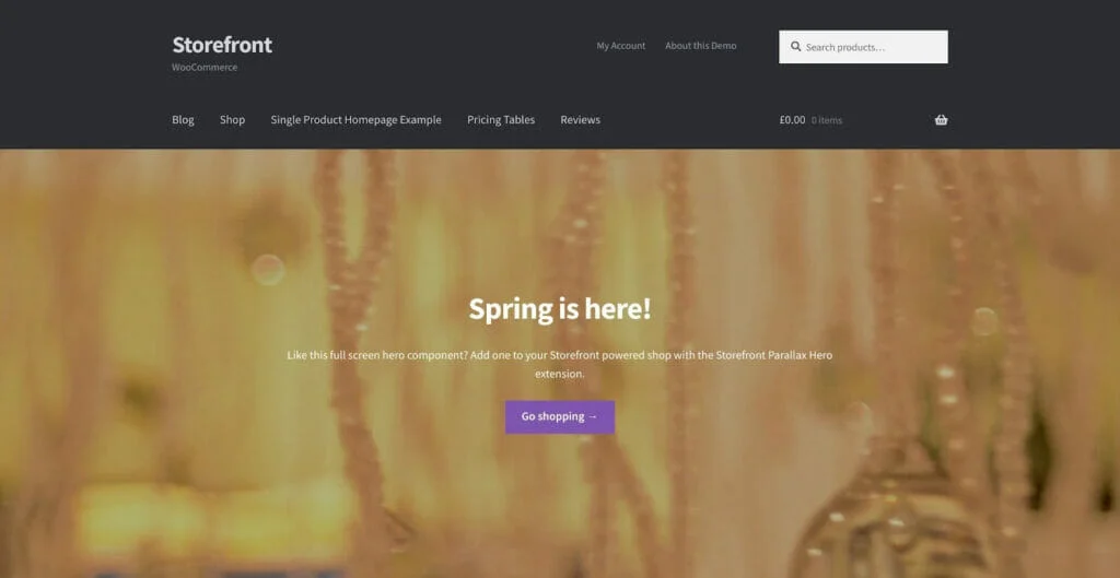 店面主题 - 免费的 woocommerce wordpress 主题