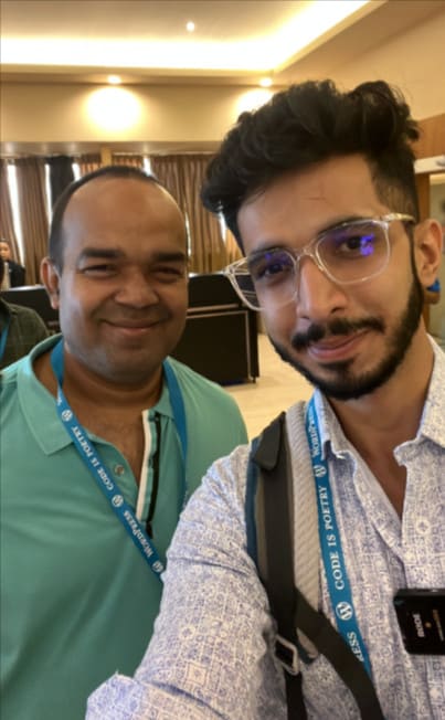 Întâlnire cu Tarun Sharma la WordCamp Kerala