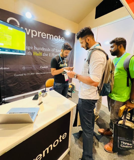 Cabine de vizită la WordCamp Kerala