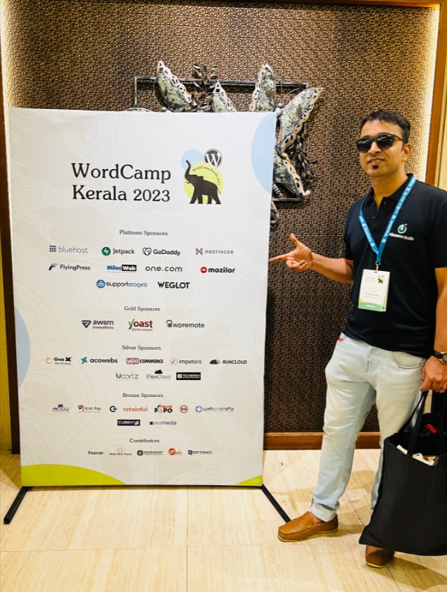 Întâlnire cu Naveen Jain la WordCamp Kerala