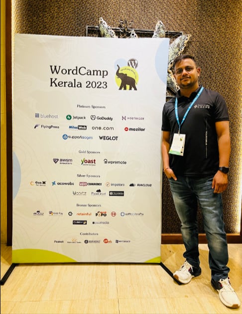Întâlnire cu Rajesh Chauhan la WordCamp Kerala