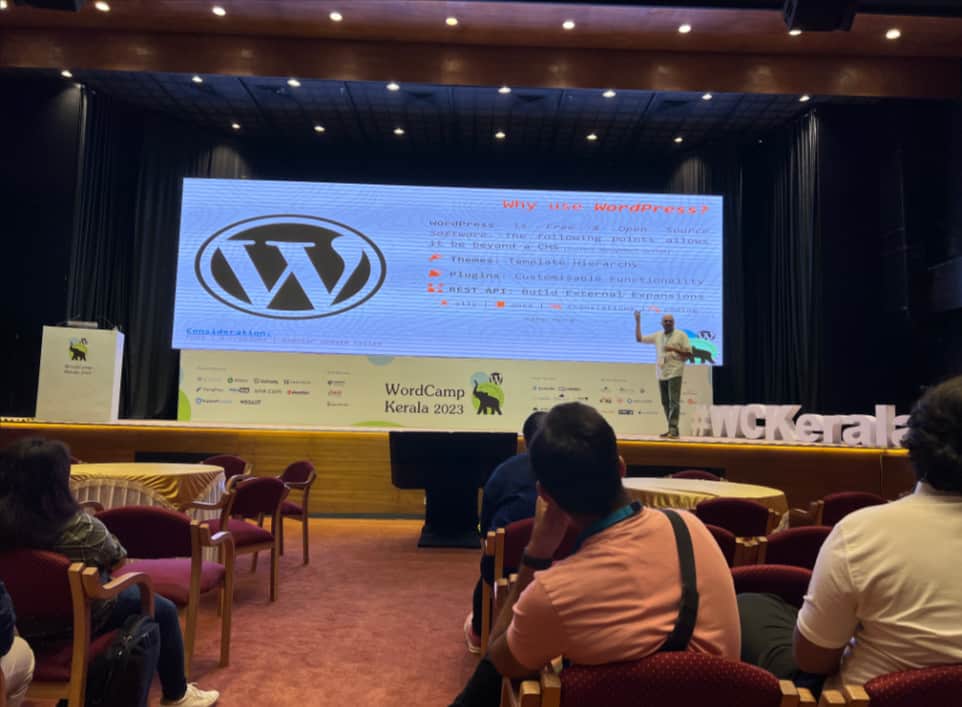 Sesiuni de vorbitori - WordCamp Kerala