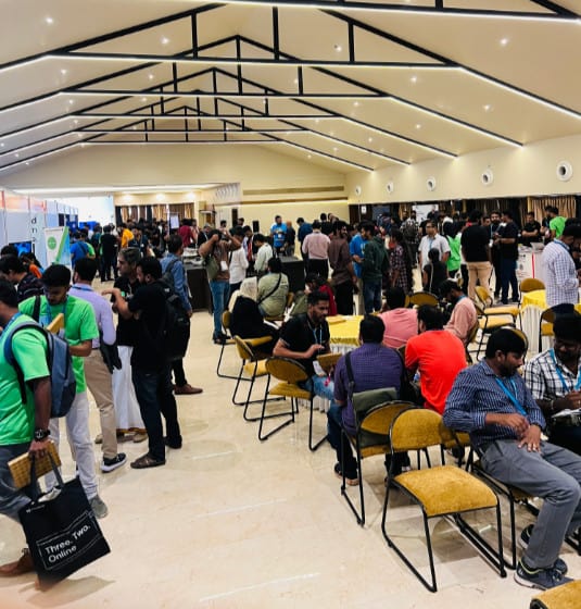 Aranjament aglomerat - WordCamp Kerala