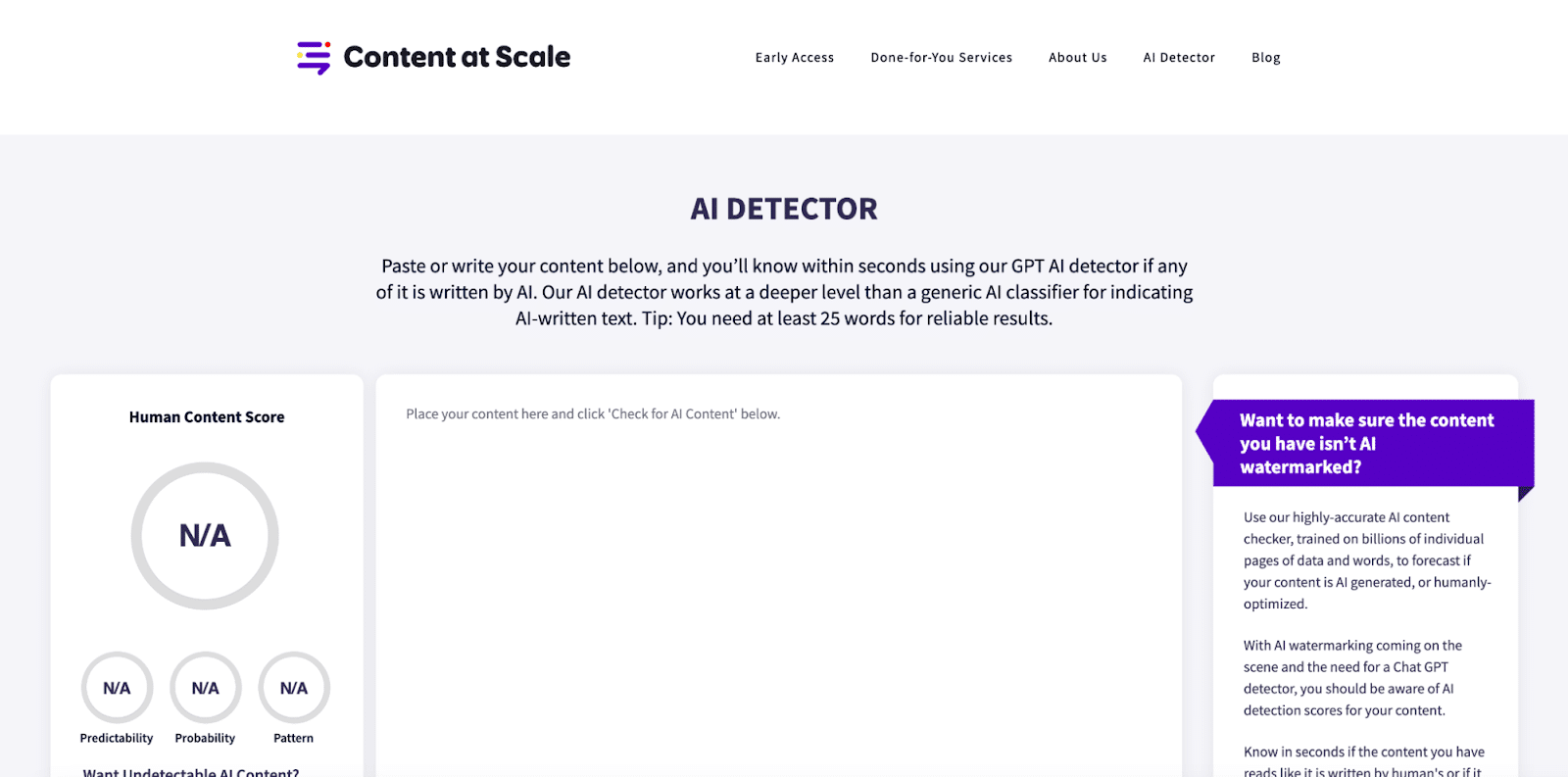 Conținut pe site-ul Scale