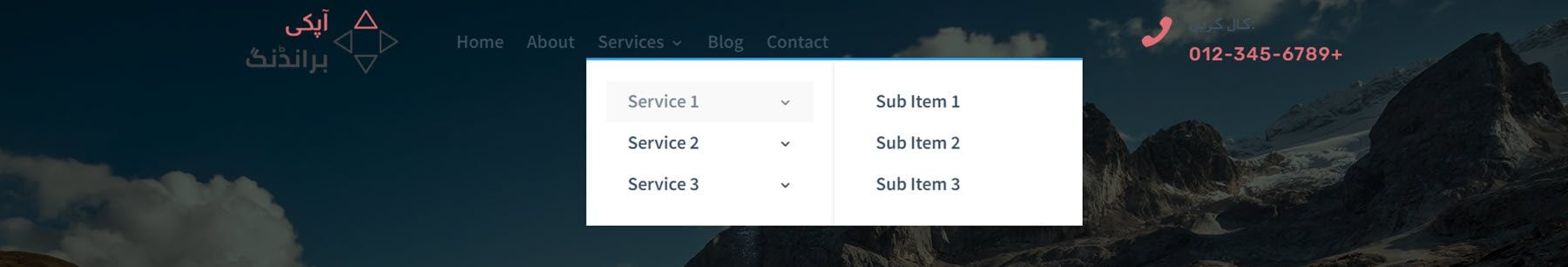 Divi-Produkthighlight Divi Header Pack RTL 12