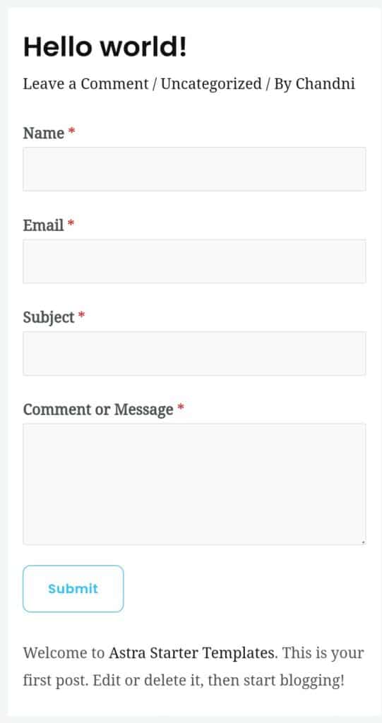 Reactivitate WPForms Mobile