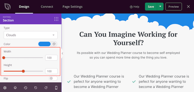 Creați un divizor de formă personalizat în WordPress Create a custom shape divider in WordPress