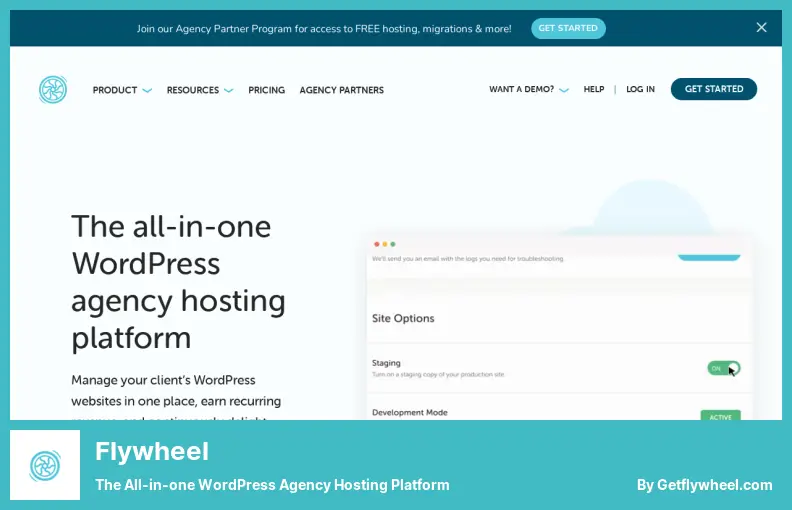 Flywheel - 多合一的 WordPress 代理托管平台
