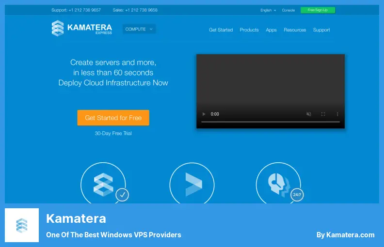Kamatera — один из лучших провайдеров Windows VPS