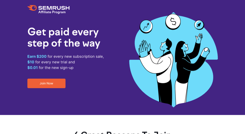 semrush 联盟计划