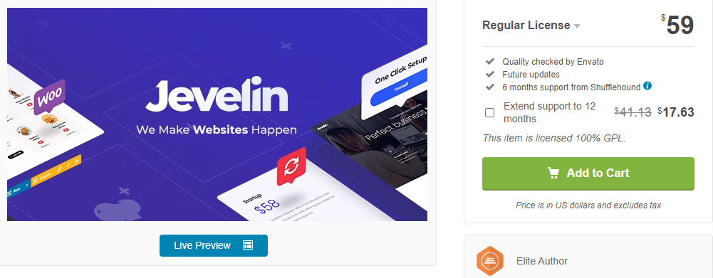 Jevelin — motywy dla barów i pubów