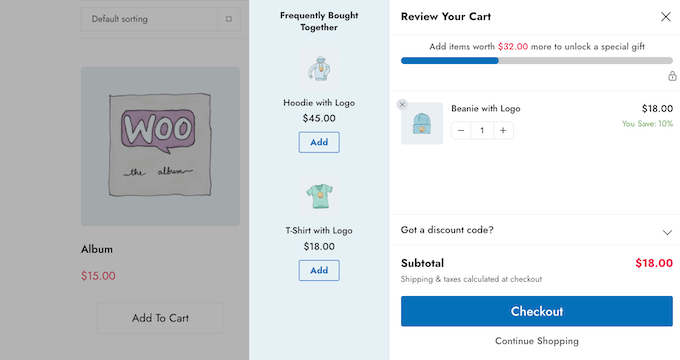 向 WooCommerce 添加追加销售和交叉销售促销 Adding upsell and cross-sell promotions to WooCommerce