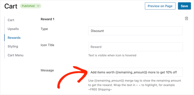 为您的 WooCommerce 商店添加奖励 Adding incentives to your WooCommerce store