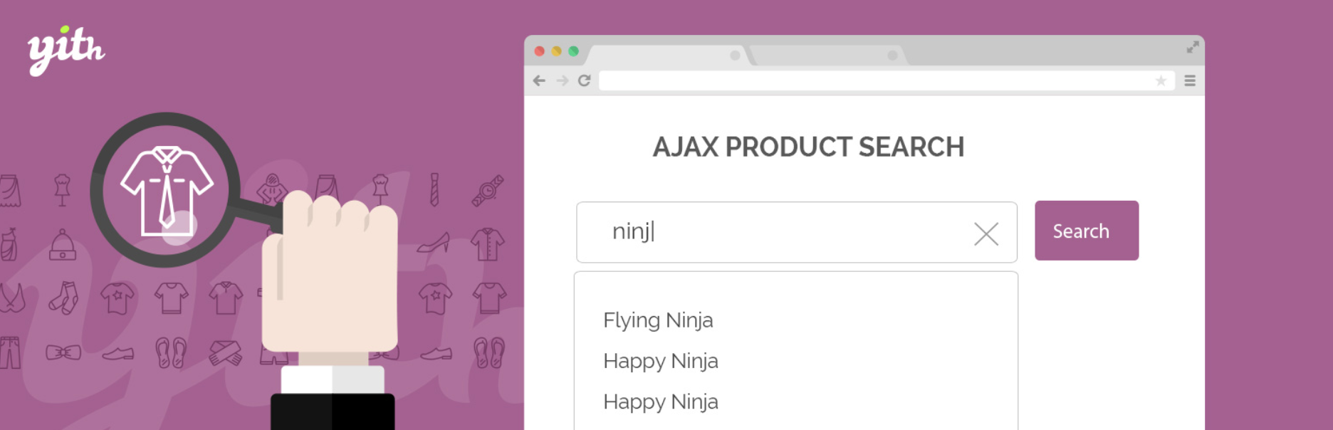 Wtyczka do wyszukiwania produktów Yith Ajax