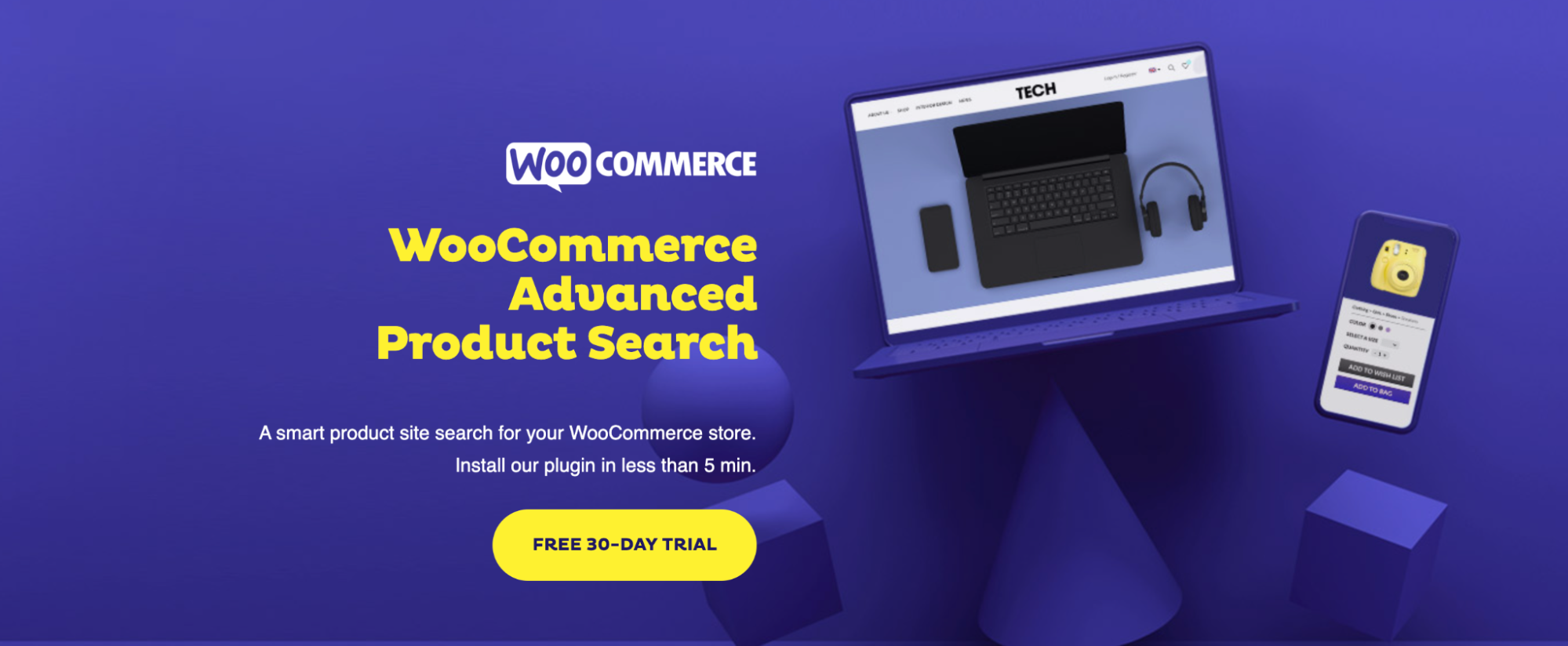 Doofinder Strona główna zaawansowanego wyszukiwania produktów WooCommerce