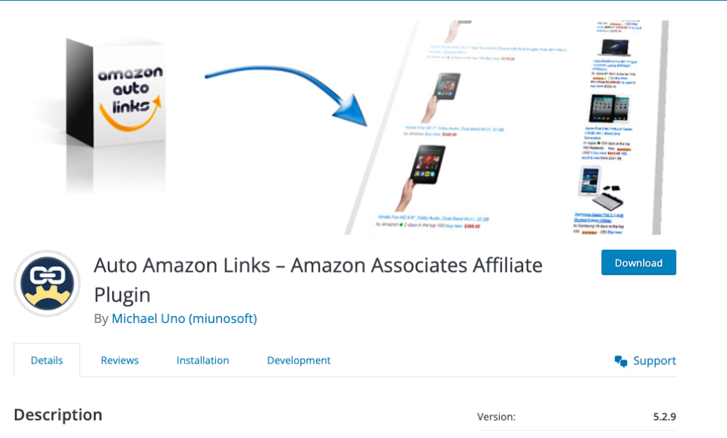 Tautan otomatis Amazon