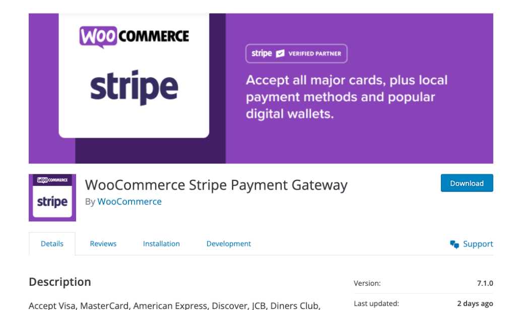 WooCommerce ストライプ決済ゲートウェイ