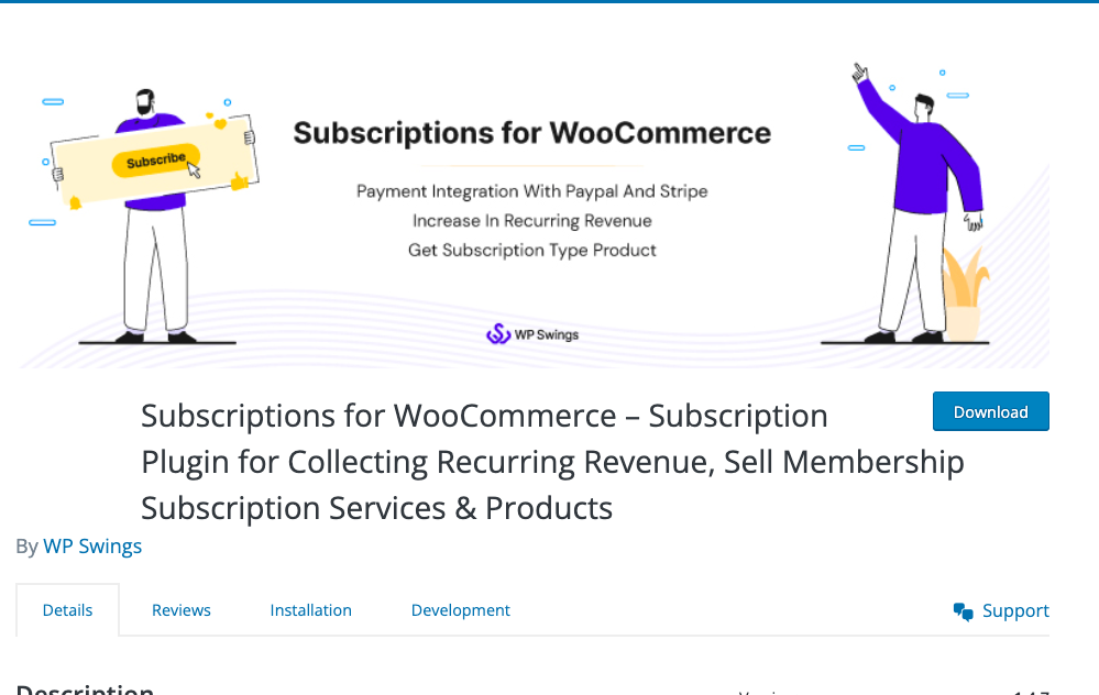 WooCommerce のサブスクリプション