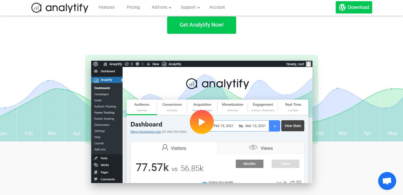 Cele mai bune pluginuri Google Analytics pentru WordPress (alegerea expertului) 80 analytify