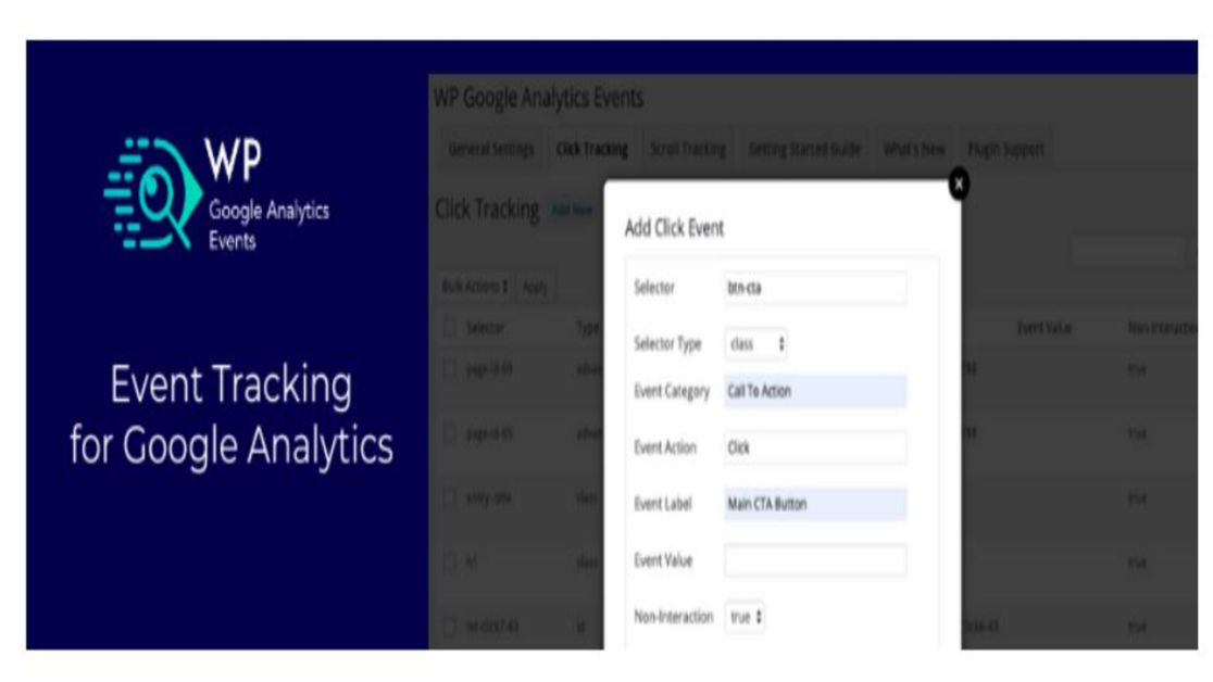 Cele mai bune pluginuri Google Analytics pentru WordPress (alegerea expertului) 84 WP Google Analytics Events plugins