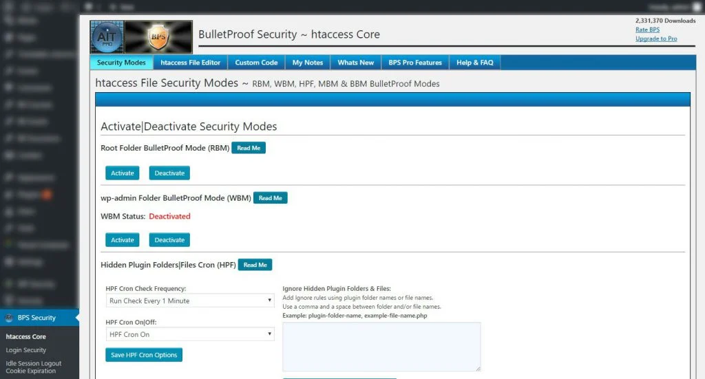 7 complementos de seguridad de WordPress para mejorar la seguridad de su sitio web 80 Bulletproof - Security Plugins