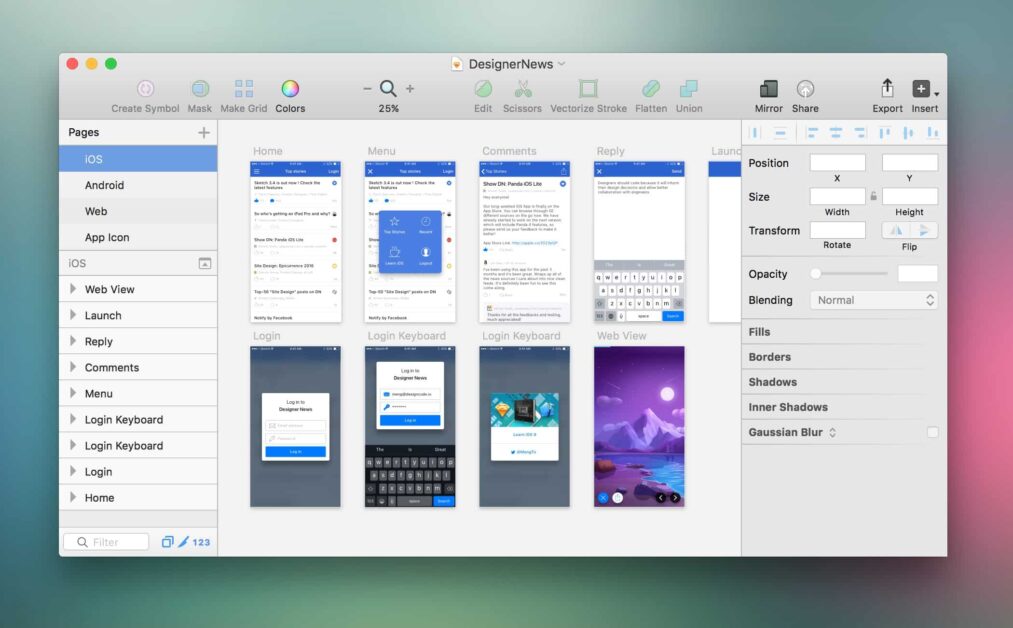 Mejor colección de software de diseño gráfico para diseñadores 84 sketch