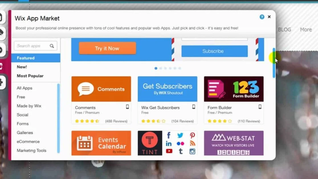 Weebly と Wix - 2023 年の e コマースとブログの比較 80 wix features