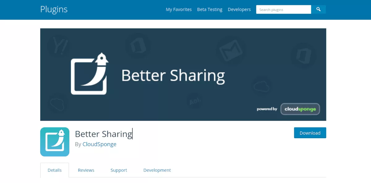 หน้าการแบ่งปัน WordPress.org ที่ดีขึ้น