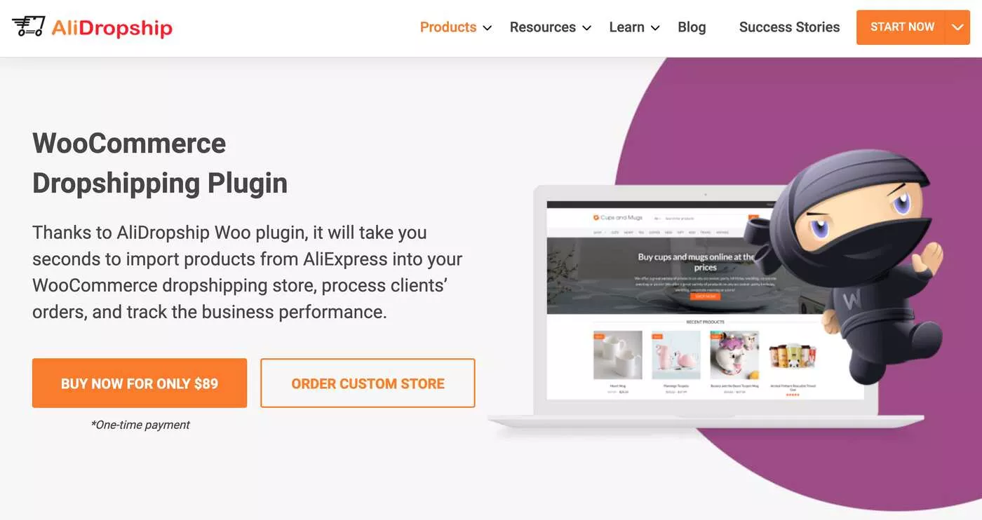 ปลั๊กอิน AliDropship สำหรับการดรอปชิปของ WooCommerce