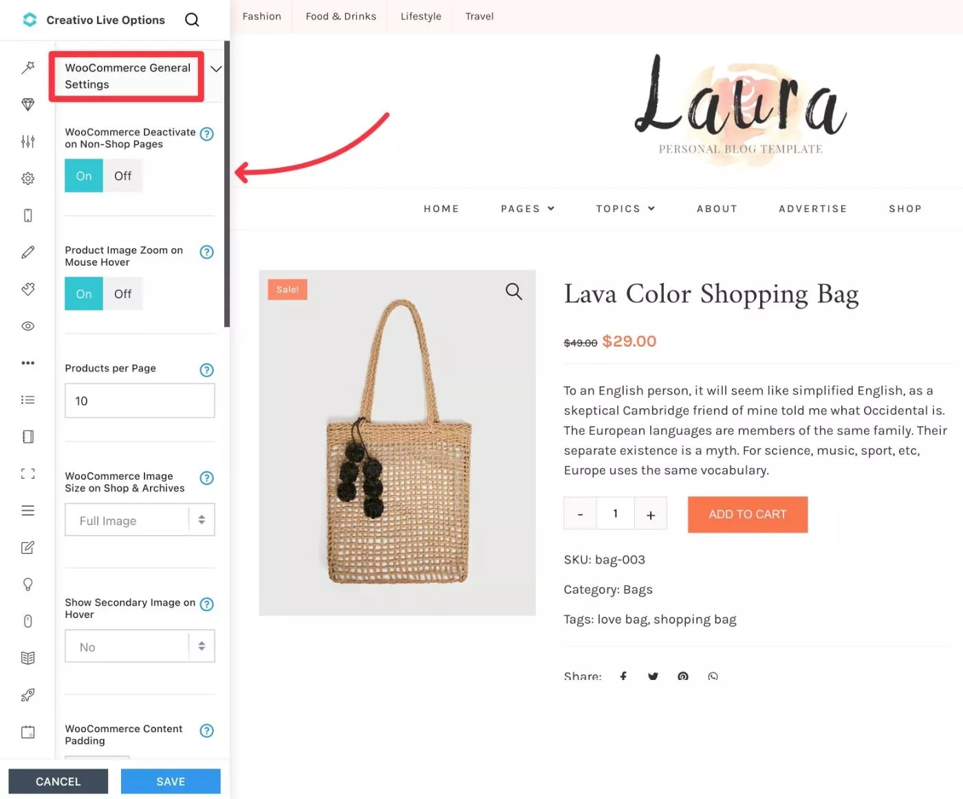 การตั้งค่า WooCommerce