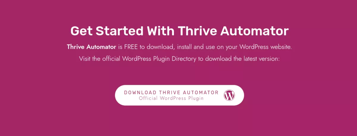 Thrive Automator の Web サイトの価格