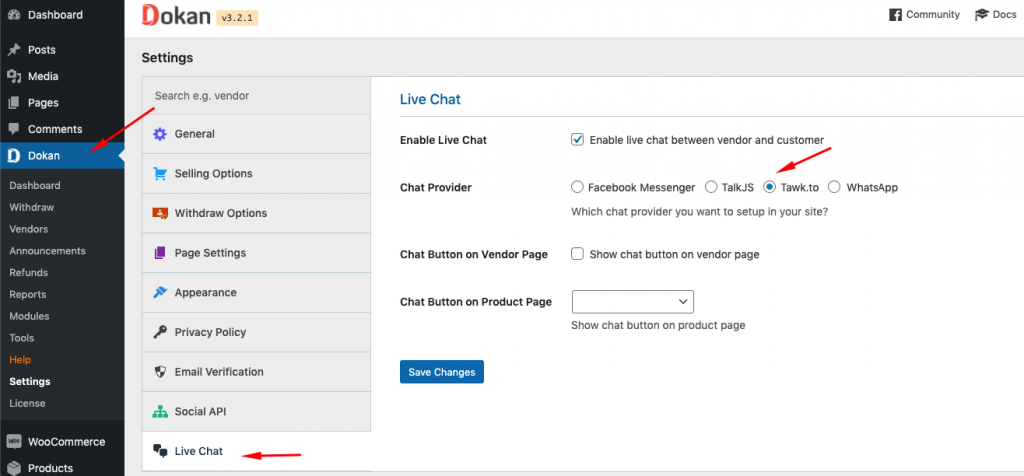 Aplikacja LiveChat