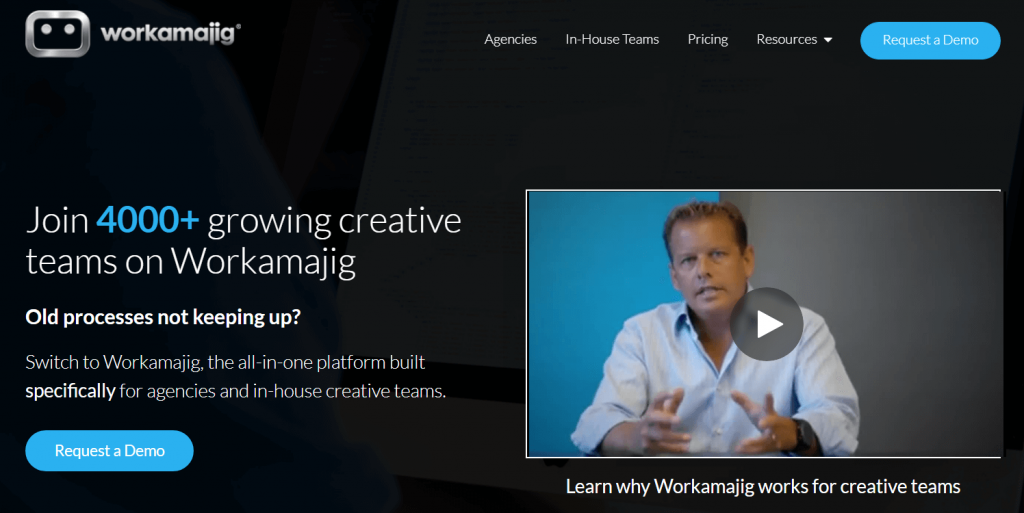 инструмент управления проектами workamajig