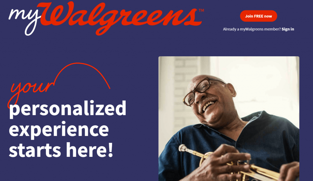 Omni Channel Examples-walgreens 的屏幕截圖