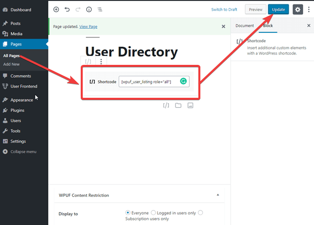 WordPress ディレクトリ