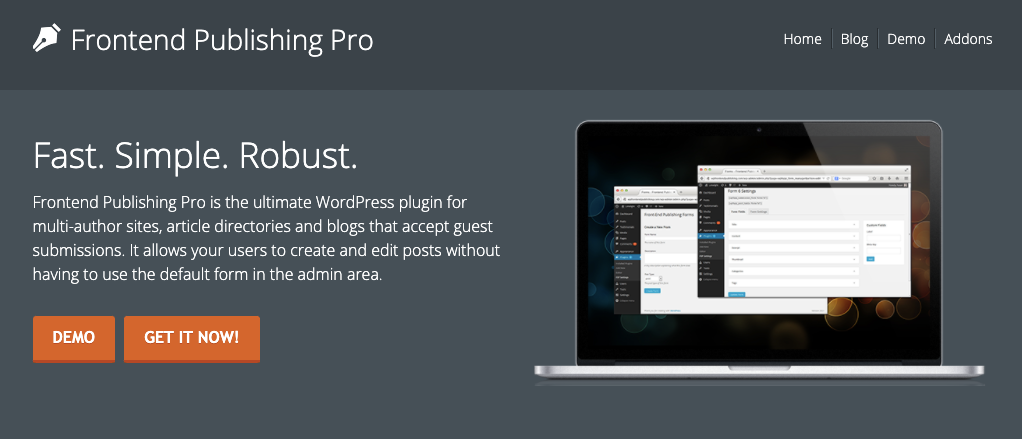 Frontend publishing pro
